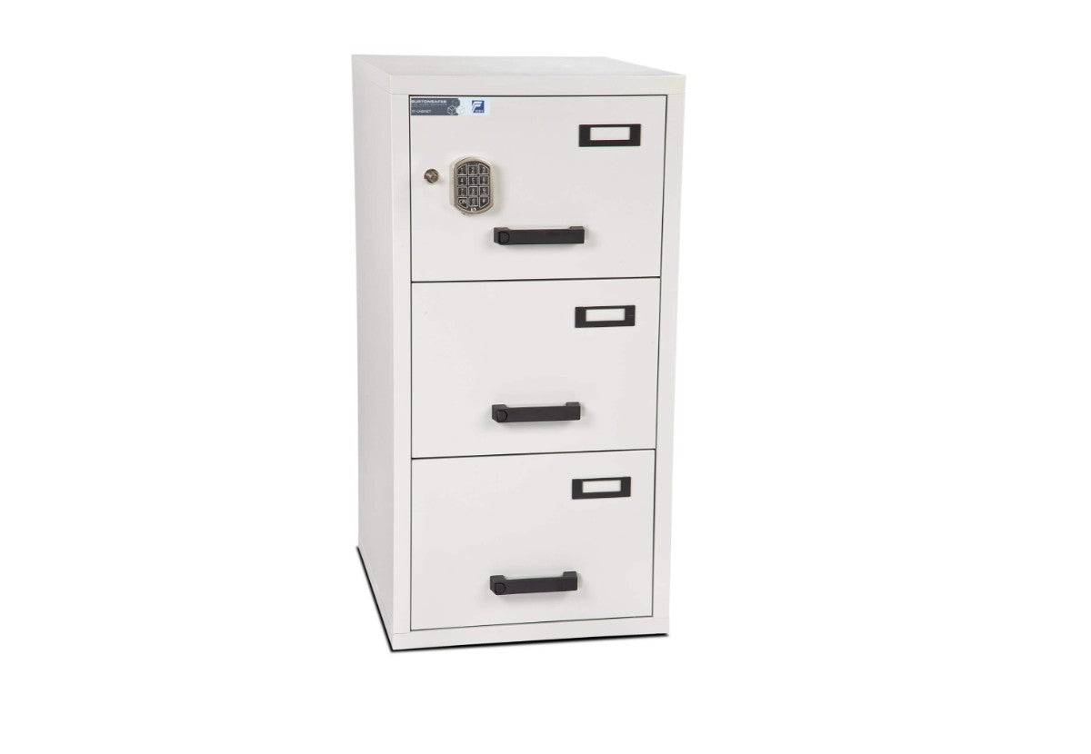 Fireproof Office Filing Cabinet with Digital Lock- 60 Minutes Fire Protection up to 900°C