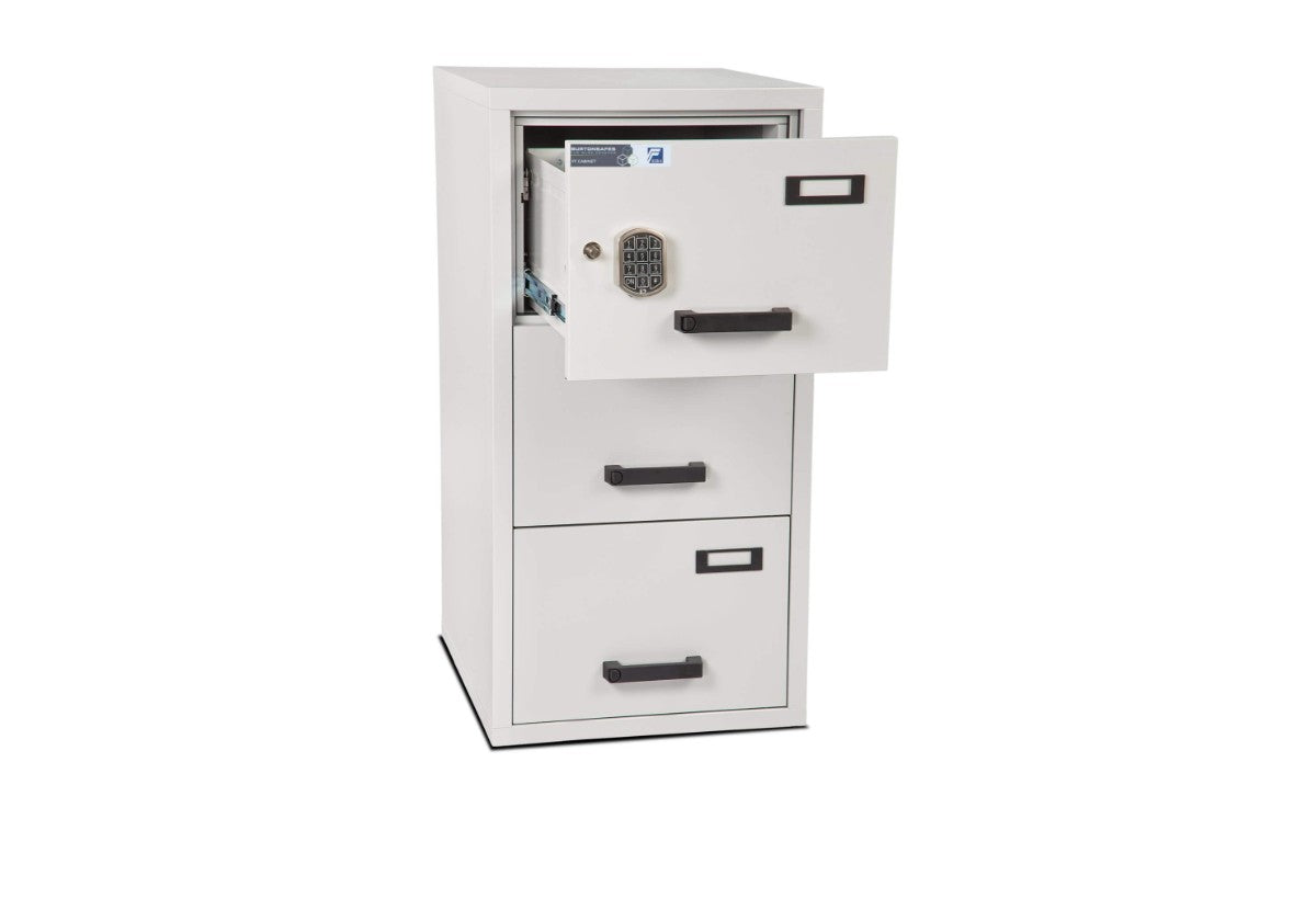 Fireproof Office Filing Cabinet with Digital Lock- 60 Minutes Fire Protection up to 900°C