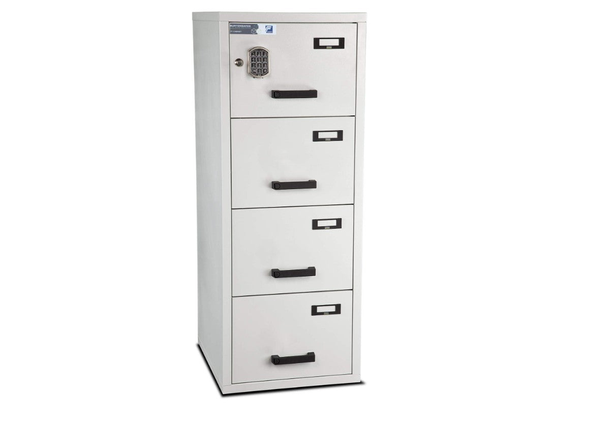Fireproof Office Filing Cabinet with Digital Lock- 60 Minutes Fire Protection up to 900°C
