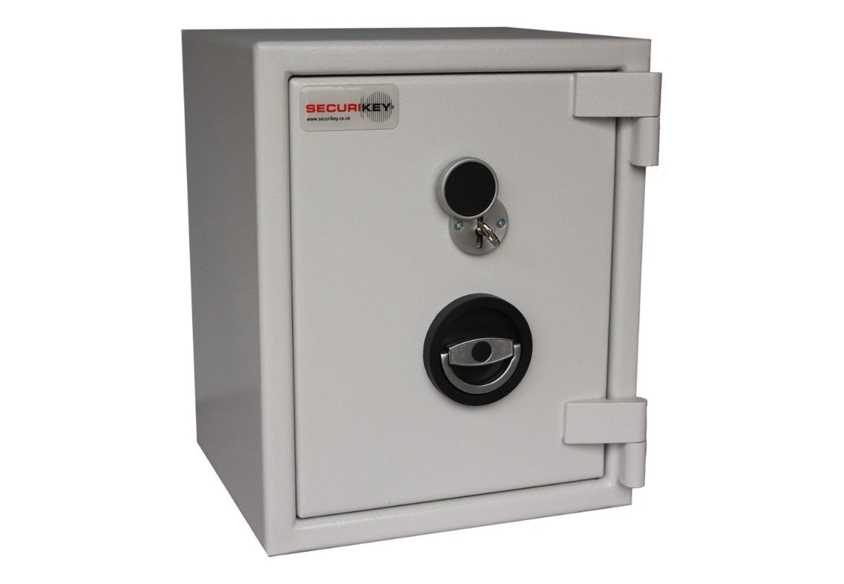 Securikey Eurograde 0 Key Lock Security Safe- £6,000 Insurance Rated & 30 Minutes Fire Resistance