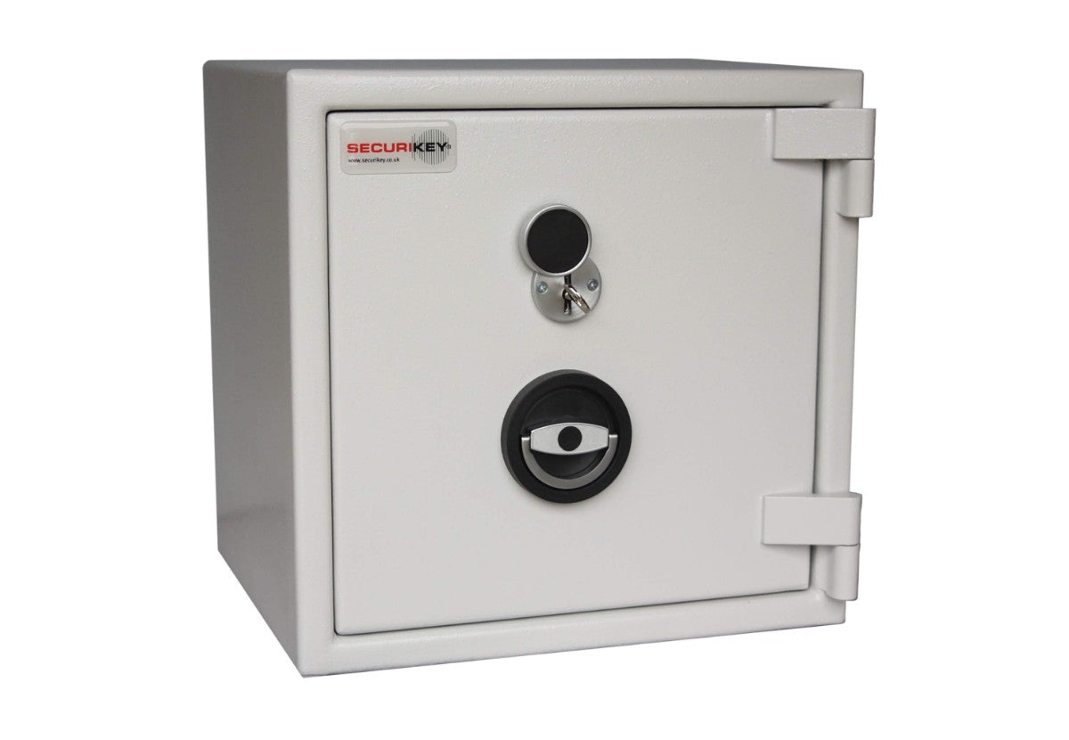 Securikey Eurograde 0 Key Lock Security Safe- £6,000 Insurance Rated & 30 Minutes Fire Resistance