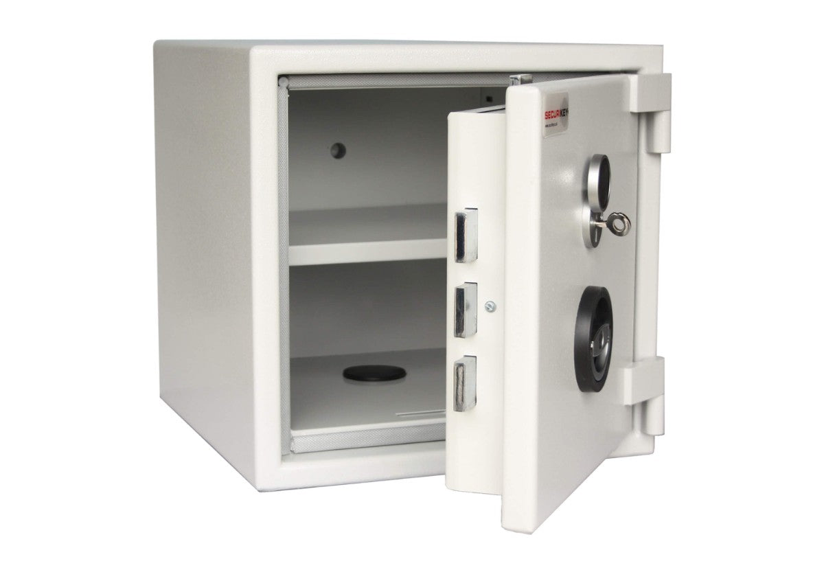 Securikey Eurograde 0 Key Lock Security Safe- £6,000 Insurance Rated & 30 Minutes Fire Resistance