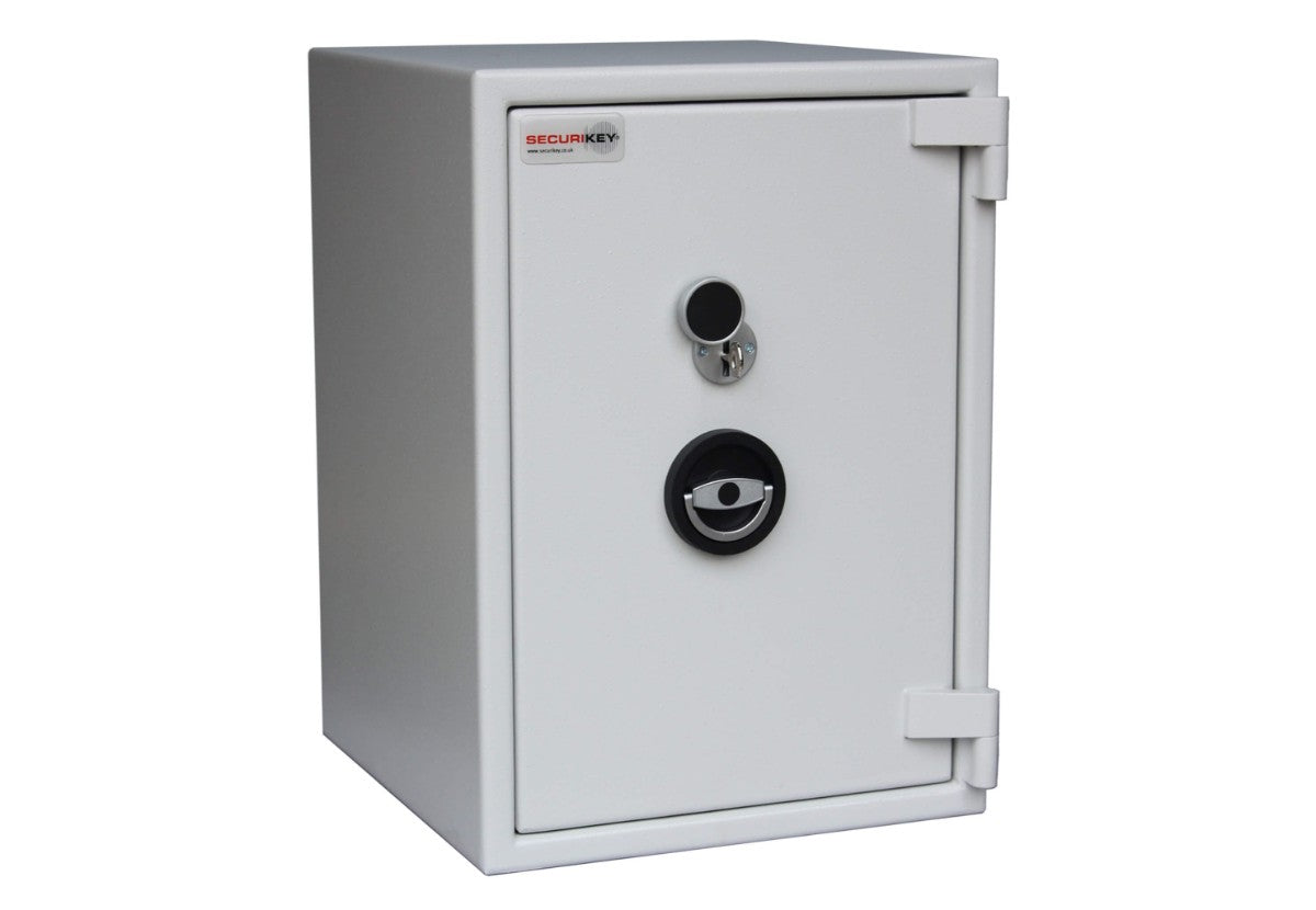 Securikey Eurograde 0 Key Lock Security Safe- £6,000 Insurance Rated & 30 Minutes Fire Resistance