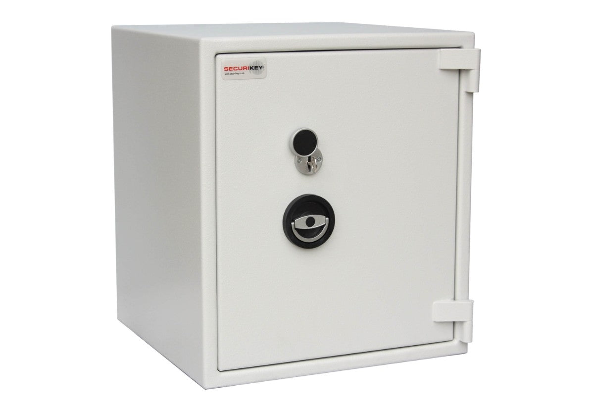 Securikey Eurograde 0 Key Lock Security Safe- £6,000 Insurance Rated & 30 Minutes Fire Resistance