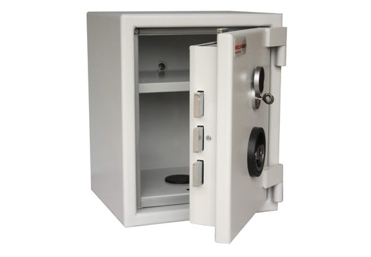 Securikey Eurograde 1 Key Lock Security Safe- £10,000 Insurance Rated & 30 Minutes Fire Resistance