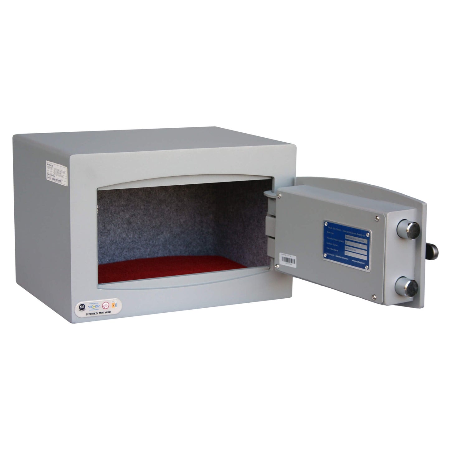 Mini Vault Silver Electronic Safe