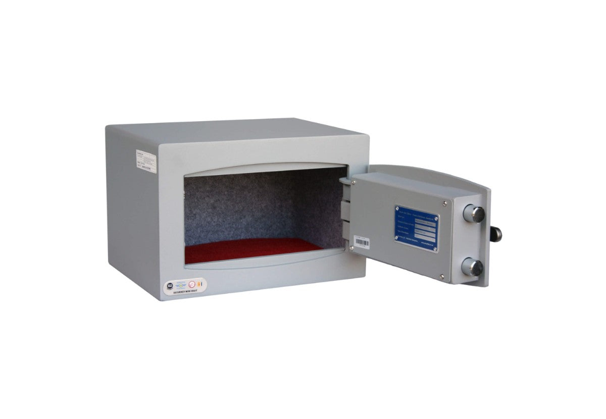 Mini Vault Silver Electronic Safe