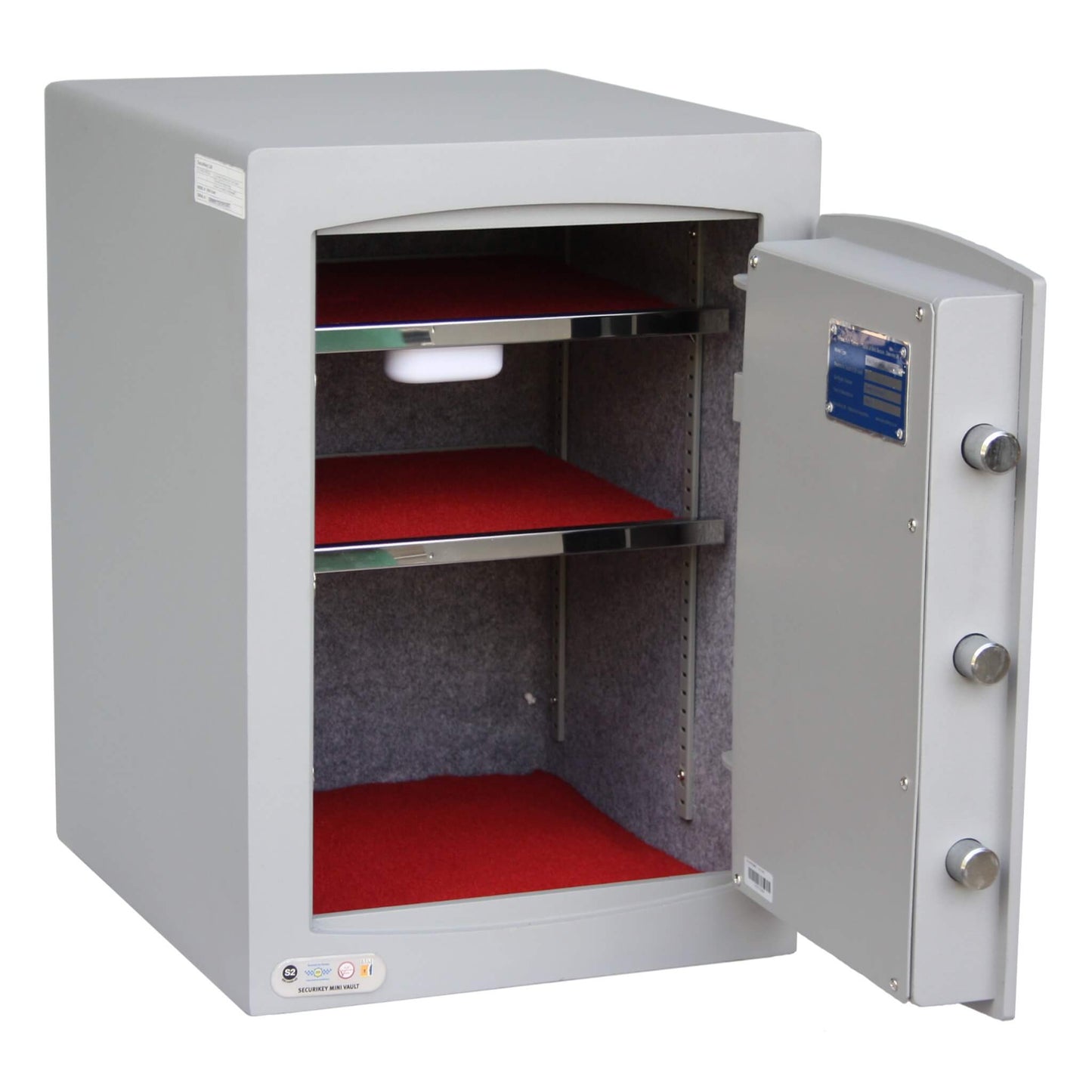 Mini Vault Silver Electronic Safe