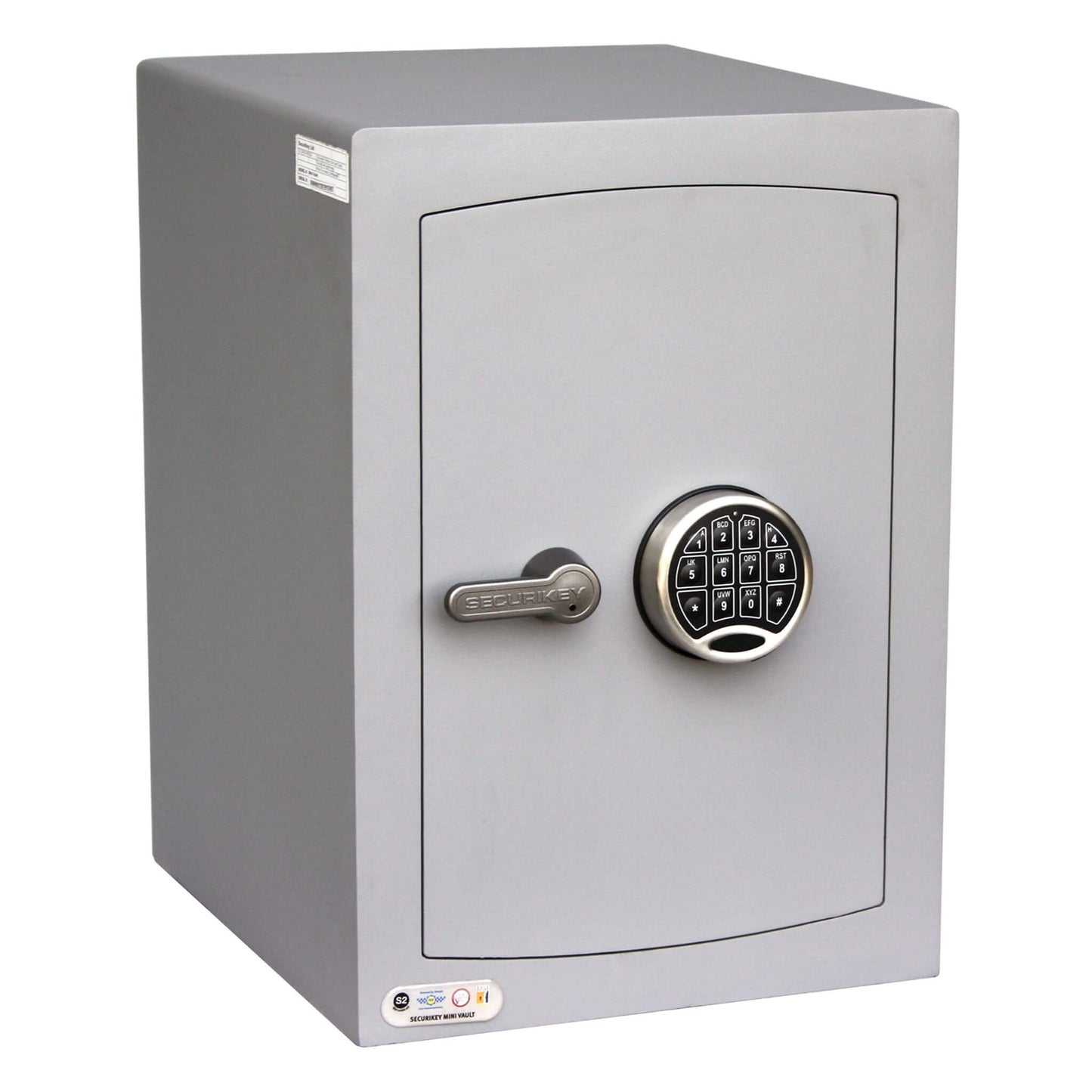 Mini Vault Silver Electronic Safe