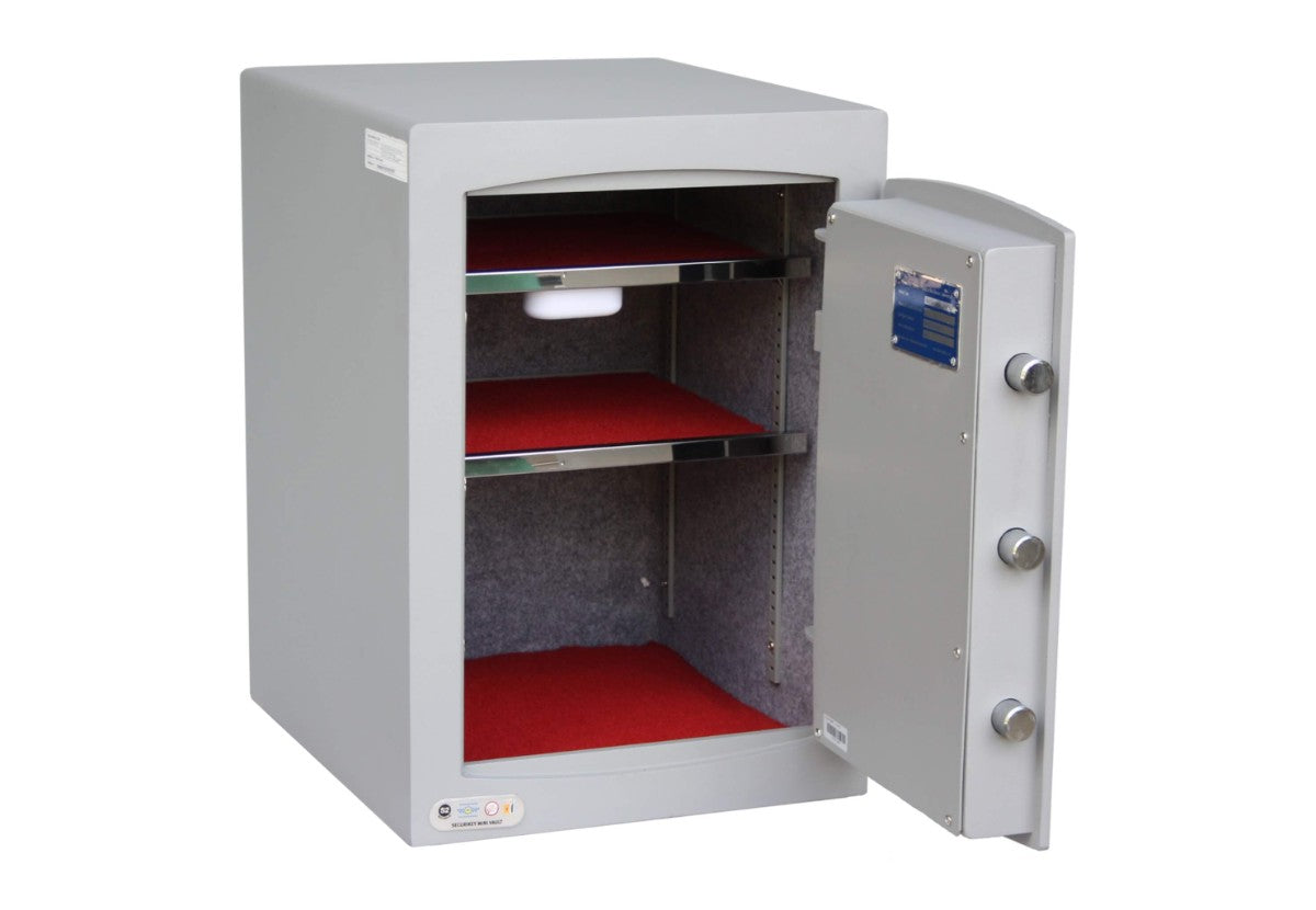 Mini Vault Silver Electronic Safe