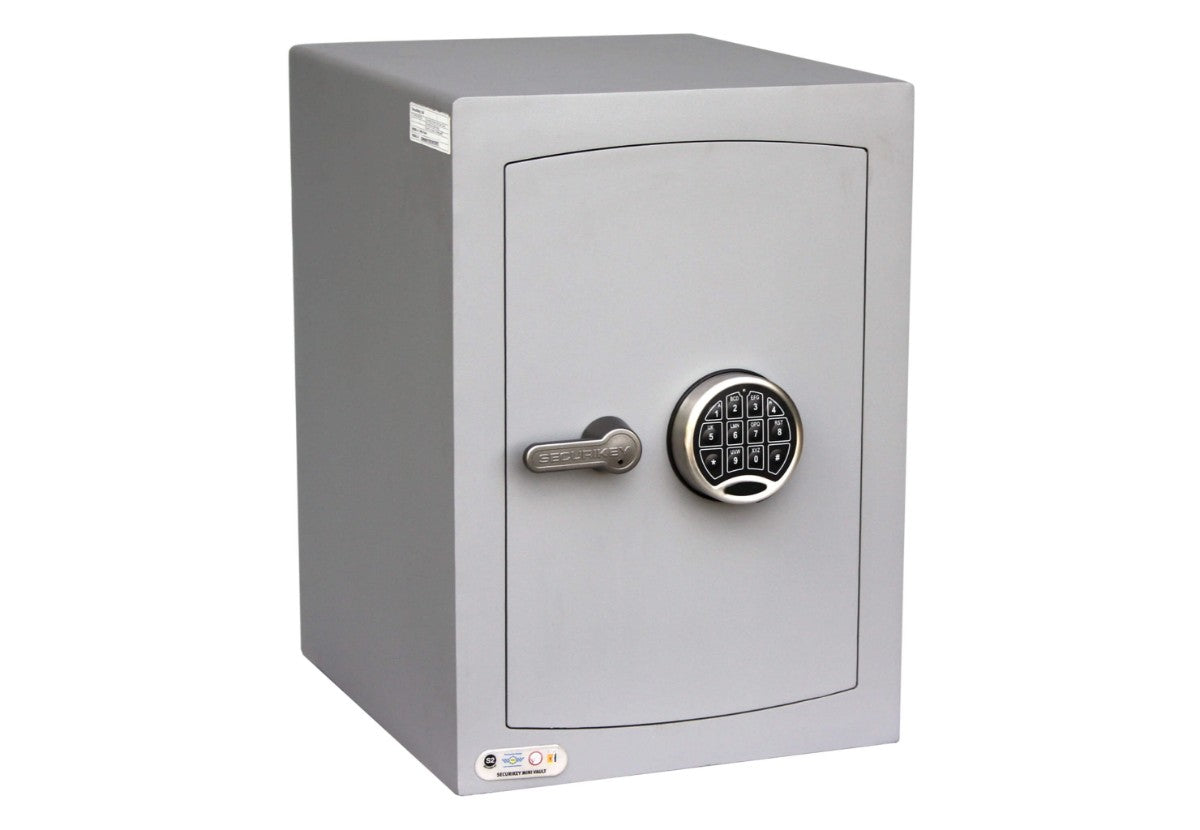 Mini Vault Silver Electronic Safe
