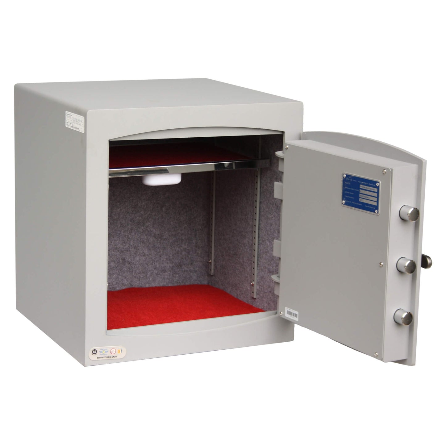 Mini Vault Silver Electronic Safe