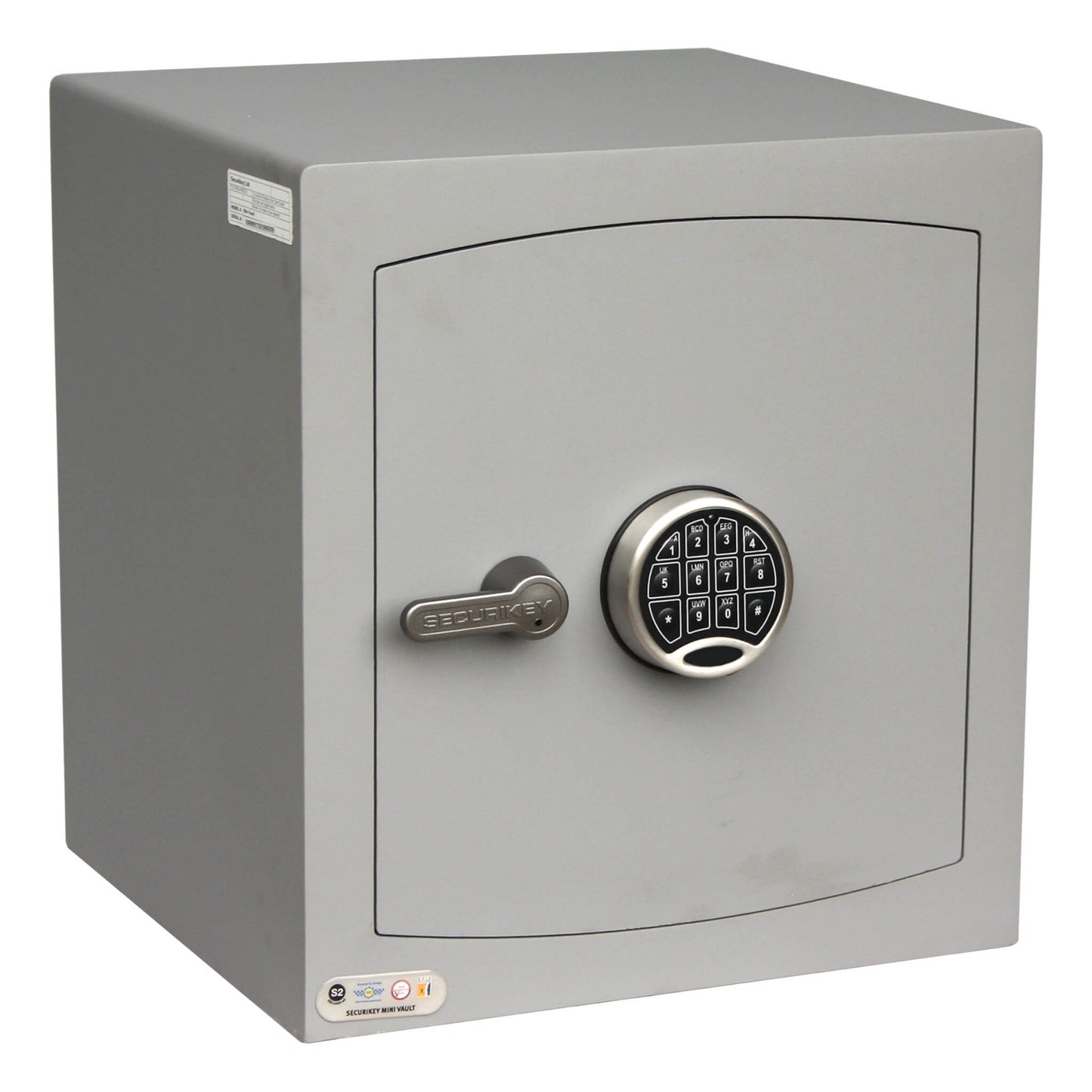 Mini Vault Silver Electronic Safe
