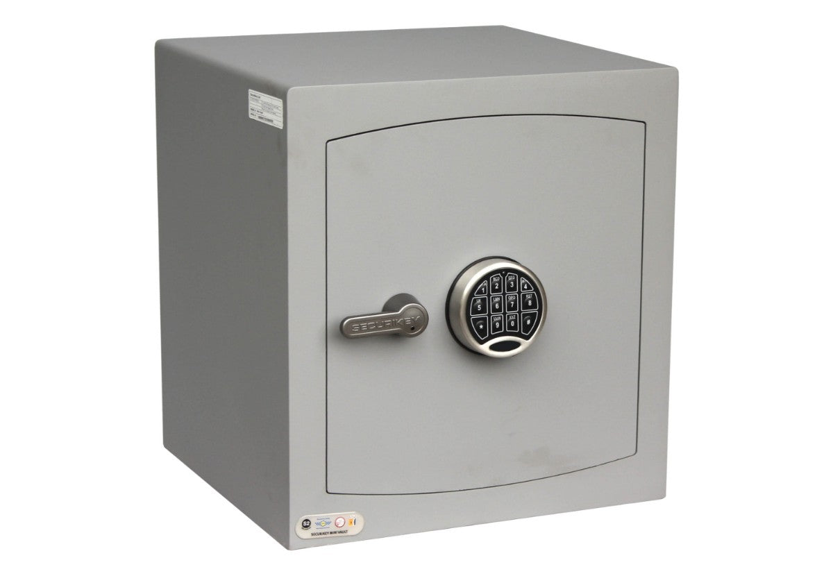 Mini Vault Silver Electronic Safe