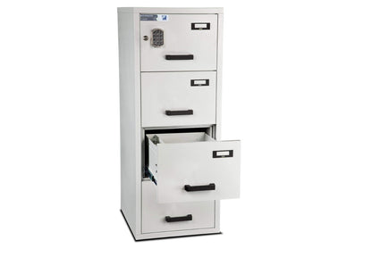 Fireproof Office Filing Cabinet with Digital Lock- 60 Minutes Fire Protection up to 900°C