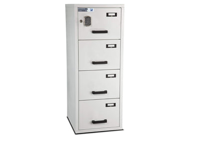 Fireproof Office Filing Cabinet with Digital Lock- 60 Minutes Fire Protection up to 900°C