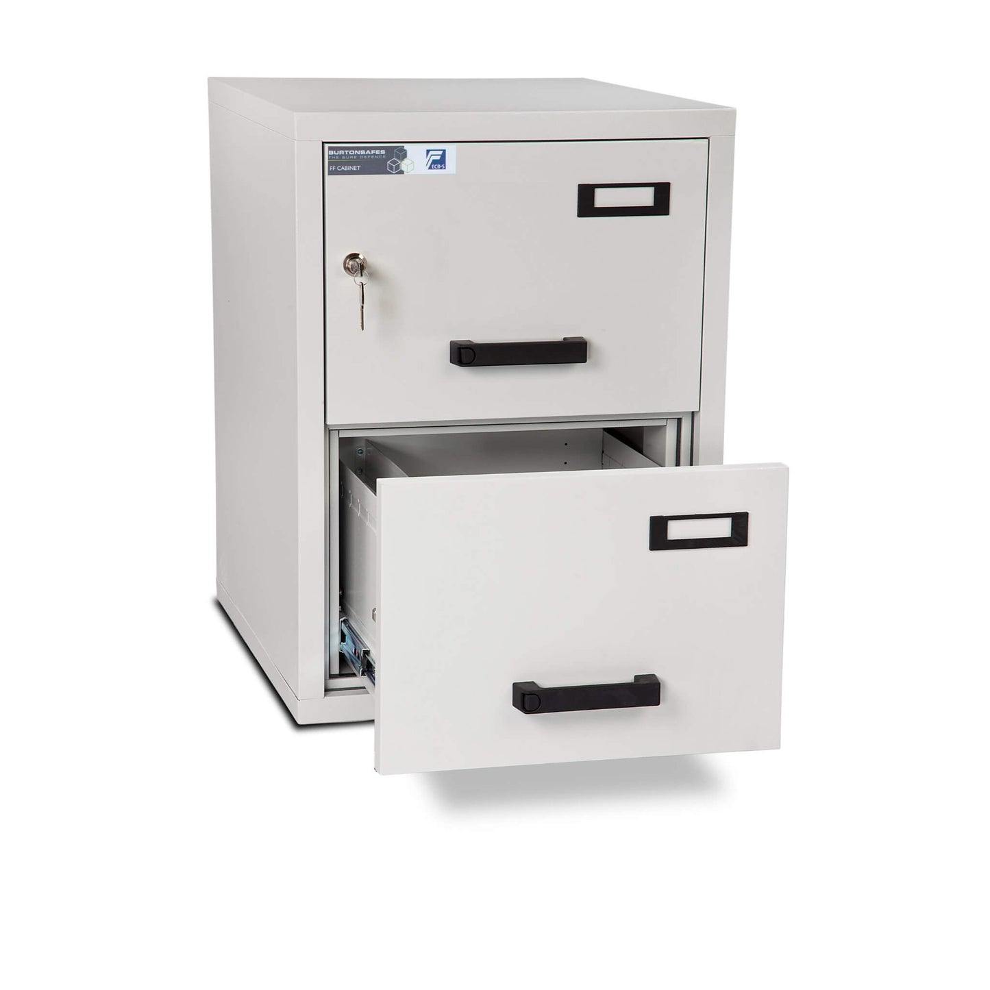 Burton Fireproof Key Lock Filing Cabinet