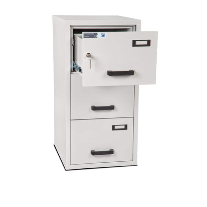 Burton Fireproof Key Lock Filing Cabinet