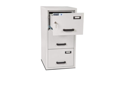Fireproof Office Filing Cabinet with Key Lock- 60 Minutes Fire Protection up to 900°C