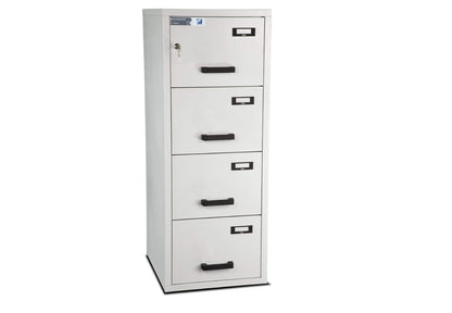 Fireproof Office Filing Cabinet with Key Lock- 60 Minutes Fire Protection up to 900°C