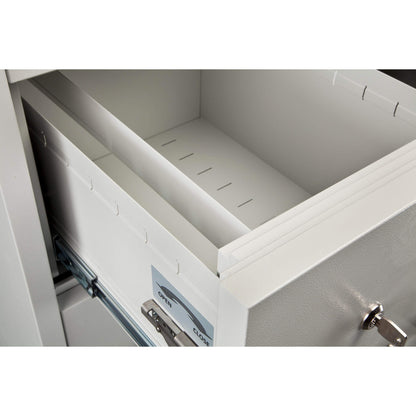 Burton Fireproof Key Lock Filing Cabinet