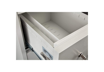 Fireproof Office Filing Cabinet with Key Lock- 60 Minutes Fire Protection up to 900°C