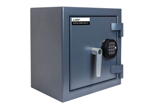 Home Eurograde 1 Freestanding Electronic Security Safe- £10,000 Insurance Rated