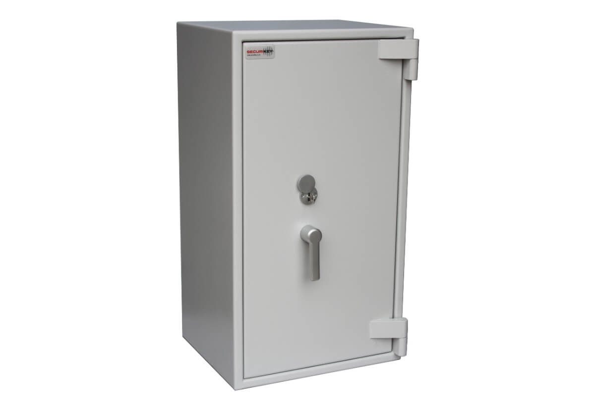 Securikey Eurograde 1 Key Lock Security Safe- £10,000 Insurance Rated & 30 Minutes Fire Resistance